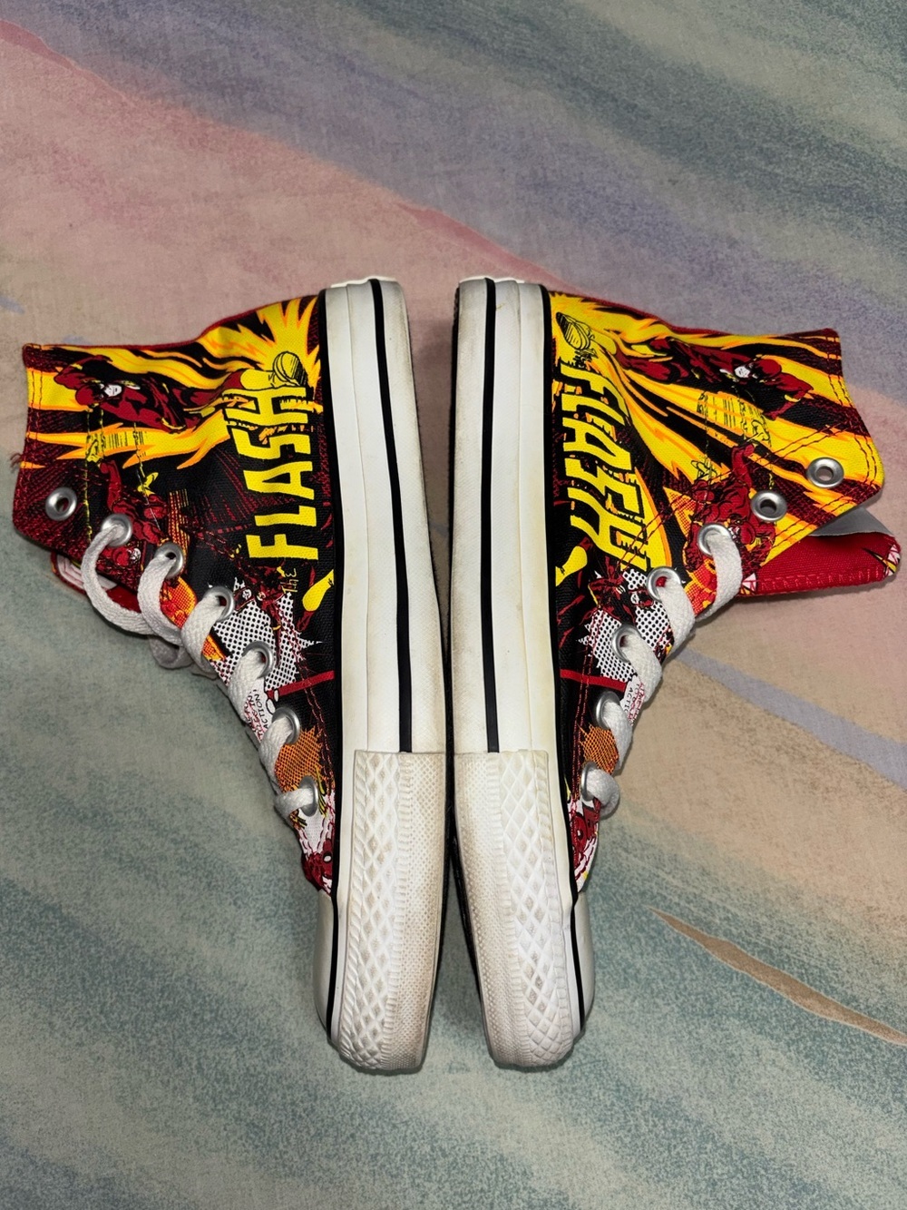 CONVERSE MARVEL FLASH Red Chuck Taylor ALL Star sneakers women’s  size 6 shoes